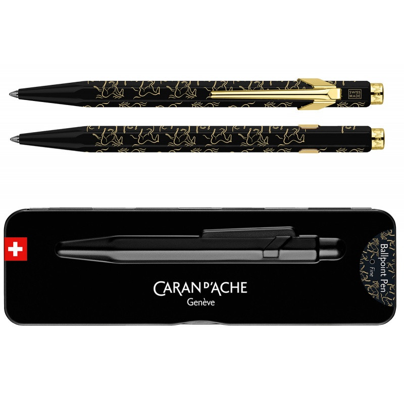 Długopis CARAN D'ACHE 849 Horse, w pudełku, czarny