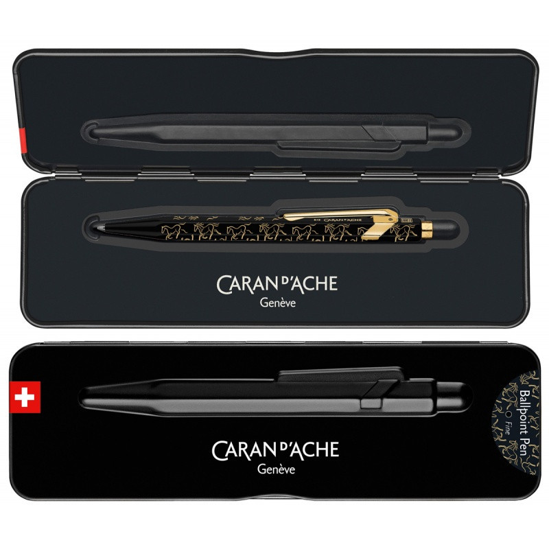 Długopis CARAN D'ACHE 849 Horse, w pudełku, czarny