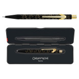 Ołówek mechaniczny CARAN D'ACHE 844 Horse, 0,5mm, w pudełku, czarny