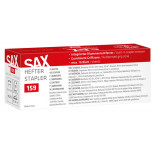 Zszywacz SAX 159 EasyPro XS, zszywa do 16 kartek, 10/5, czarny