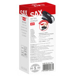 Zszywacz SAX 459 EasyPro M+, zszywa do 25 kartek, 24/6, 26/6, czarny
