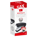 Zszywacz SAX 559 EasyPro L, zszywa do 25 kartek, 24/6, 26/6, czarny