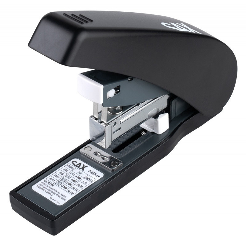 Zszywacz SAX 659 EasyPro XL, zszywa do 100 kartek, 24/6, 23/8-13, czarny