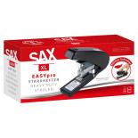 Zszywacz SAX 659 EasyPro XL, zszywa do 100 kartek, 24/6, 23/8-13, czarny