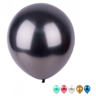Zestaw balonów PARTY GO, metaliczne, 22cm, 8 szt., mix kolorów