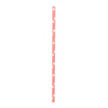 Słomki PARTY GO, 19,5cm, 12 szt., różowe