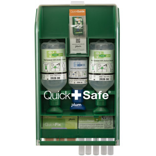Apteczka ścienna PLUM QuickSafe Basic, z wyposażeniem