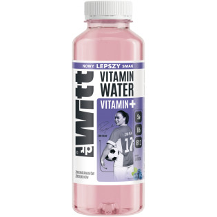 Napój DR WITT Iso Vitamin Water, jagoda, 0,55l, kaucja