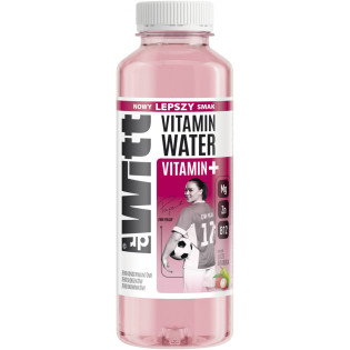 Napój DR WITT Iso Vitamin Water, cynk, liczi-gruszka, 0,55l, kaucja