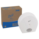 Dozownik do papieru toaletowego Jumbo SCOTT Control, 7046, centralne odwijanie, biały