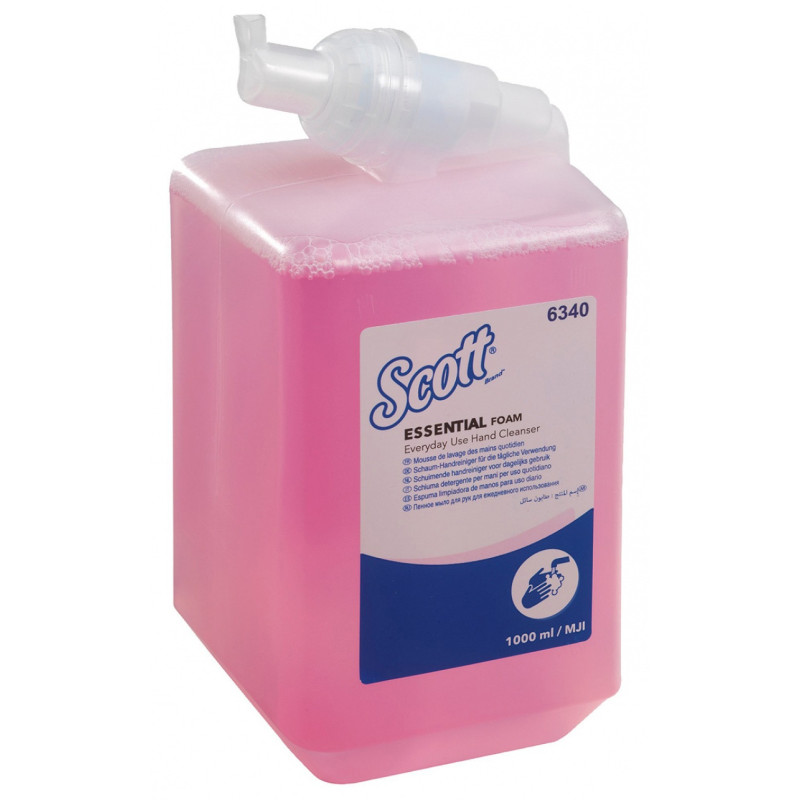 Pianka do mycia rąk SCOTT Essential, kaseta 1 L, różana