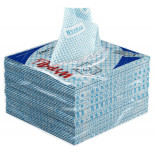 Czyściwo składane WYPALL X80 Plus Critical Clean, włókninowe, 35,5x33,5cm, 30 szt., niebieskie