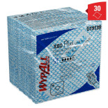 Czyściwo składane WYPALL X80 Plus Critical Clean, włókninowe, 35,5x33,5cm, 30 szt., niebieskie