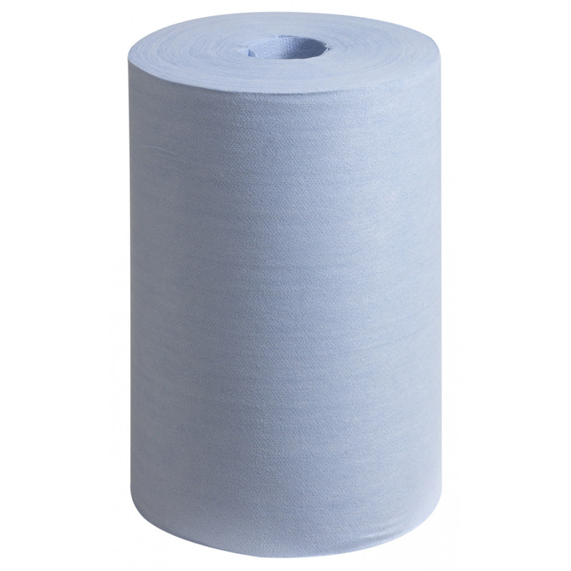 Czyściwo w roli WYPALL X60 General Clean, centralne odwijanie, włókninowe, 150 listków, niebieskie