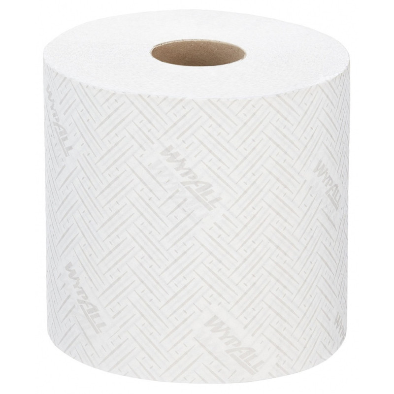 Ręcznik papierowy WYPALL L10 General Clean, centralne odwijanie, 1-warstwowy, 6 rolek x 630 listków, biały