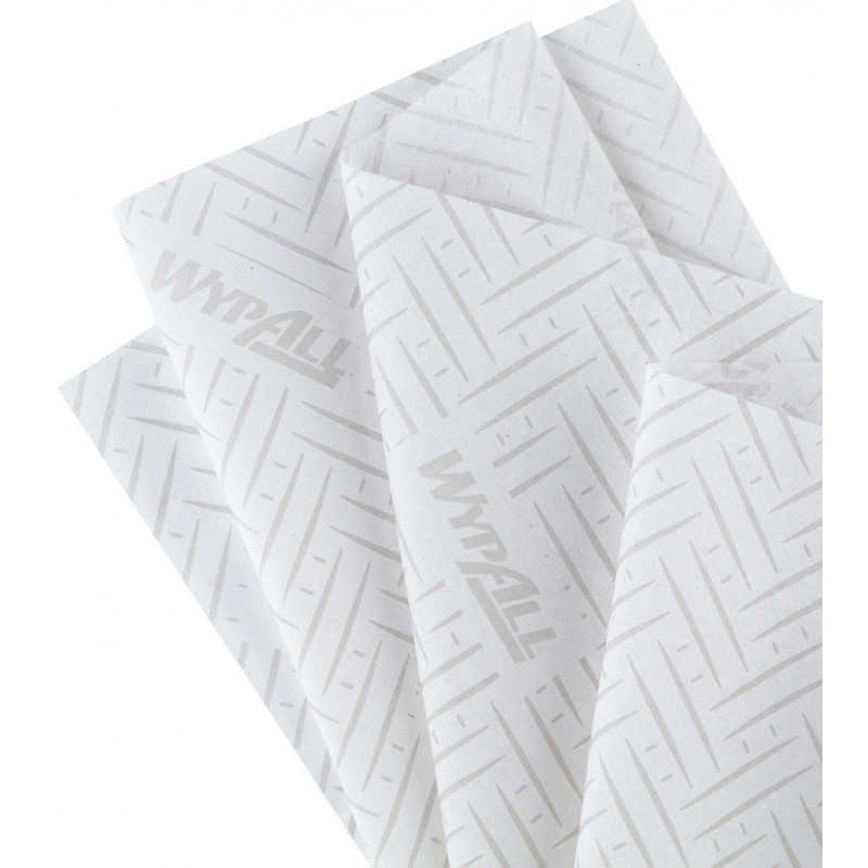 Ręcznik papierowy WYPALL L10 General Clean, centralne odwijanie, 1-warstwowy, 6 rolek x 630 listków, biały