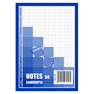 Druk Notes samokopiujący EMEKO (Druk 057), A6, 1+1, 80 kartek