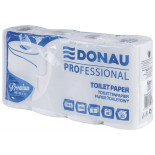 Papier toaletowy celulozowy DONAU PROFESSIONAL, 3-warstwowy, 150 listków, 8szt., biały