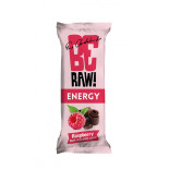 Baton BeRAW, malinowy, 40g