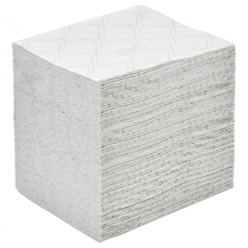 Papier toaletowy składany SCOTT Control, 2-warstwowy, 18,6x11cm, 36x220 listków, biały
