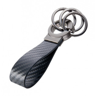 Brelok TROIKA Key-Click Carbon, czarny
