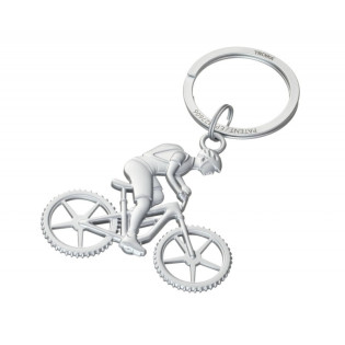 Brelok TROIKA Mountain Bike, metal, srebrny