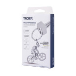 Brelok TROIKA Mountain Bike, metal, srebrny
