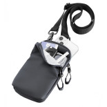 Etui na telefon TROIKA Black Smartbag na smyczy, czarne