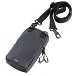 Etui na telefon TROIKA Black Smartbag na smyczy, czarne