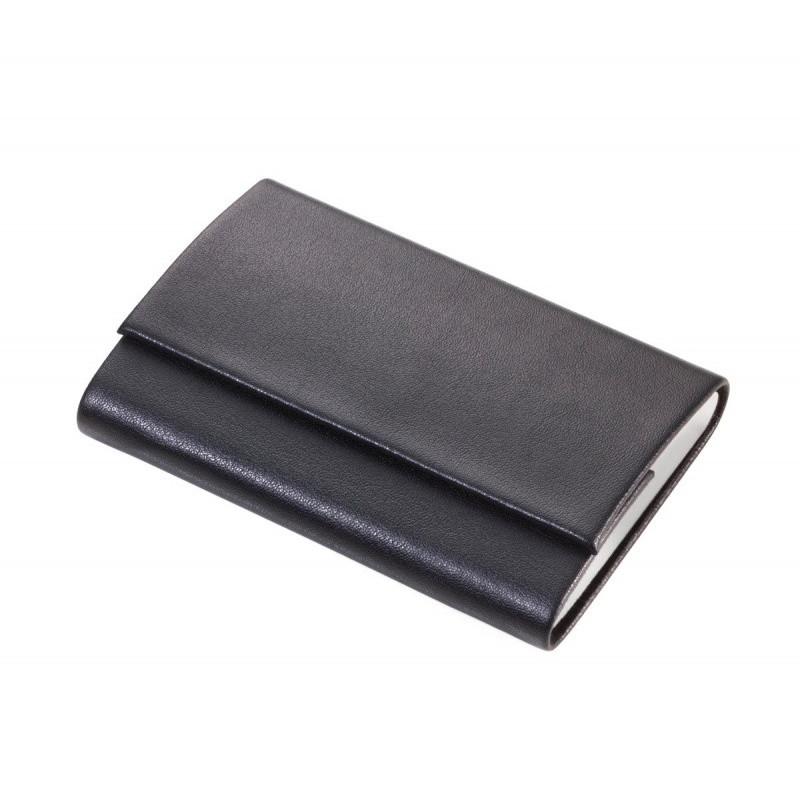 Etui na wizytówki TROIKA Sophisticase, system RFID, czarne