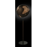 Globus TROIKA Apollo Light Flex, śr. 43 cm, wys. 1,32 m, dotykowy, srebrny