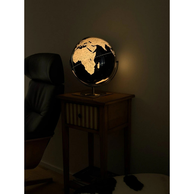 Globus TROIKA Juri Light Flex, śr. 30 cm, dotykowy, brązowo-niebieski