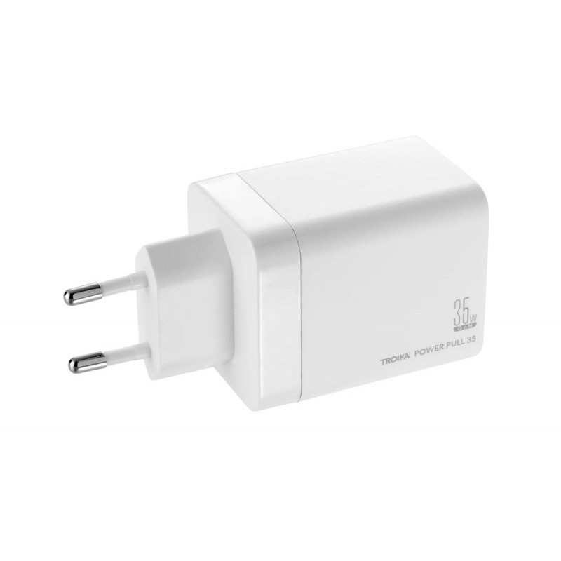 Ładowarka TROIKA Power Pull 35W, biała