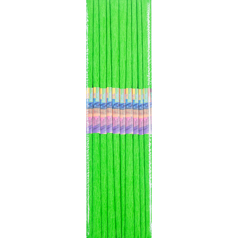 Bibuła marszczona GIMBOO, w rolce 50x200cm, jasnozielona