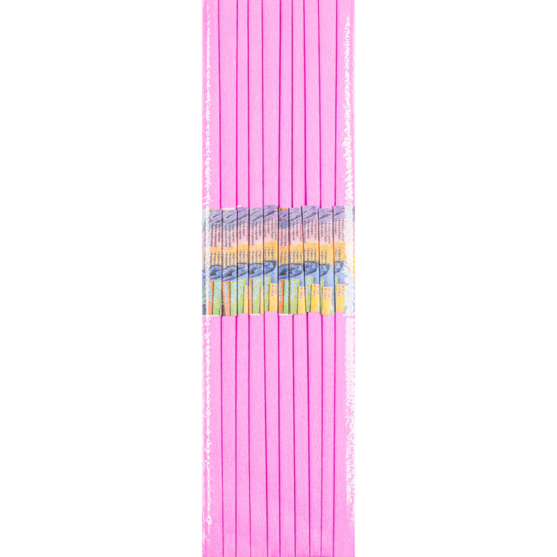 Bibuła marszczona GIMBOO, w rolce 50x200cm, jasnoróżowa