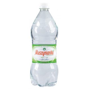 Woda MUSZYNIANKA, niegazowana, 1l, kaucja