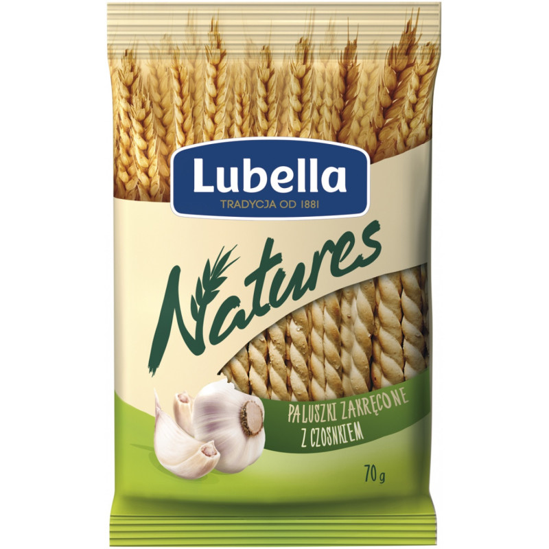 Paluszki LUBELLA Natures, czosnkowo ziołowe, 70g