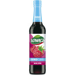 Syrop owocowy ŁOWICZ, malina zero, 400ml