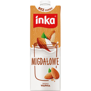 Napój roślinny INKA, migdałowy, 1l