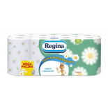 Papier toaletowy REGINA Rumiankowy, 3-warstwowy, 18m, 150 listków, 16 rolek, biały