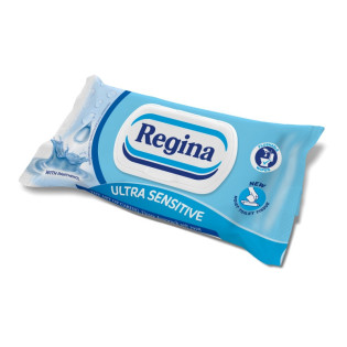 Nawilżany papier toaletowy REGINA Ultra Sensitive, 42 szt.