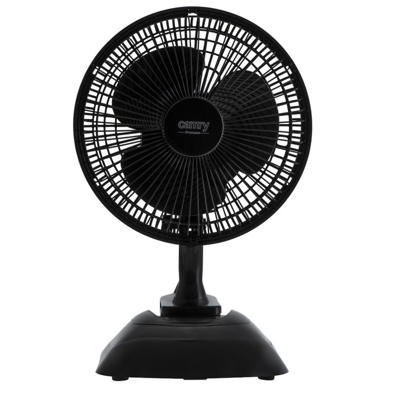 Wentylator CAMRY, biurkowy, z klipsem, śr. 15cm, 30W, czarny