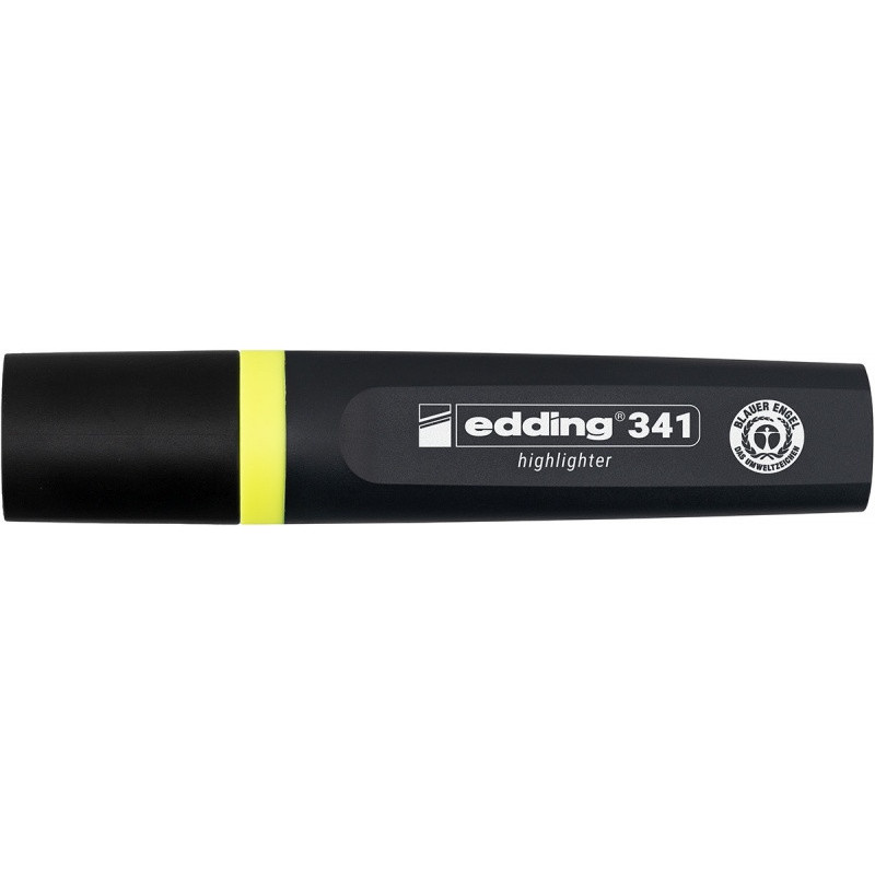 Zakreślacz e-341 EDDING, 2-5mm, żółty