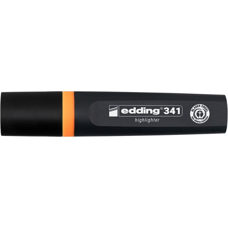 Zakreślacz e-341 EDDING, 2-5mm, pomarańczowy