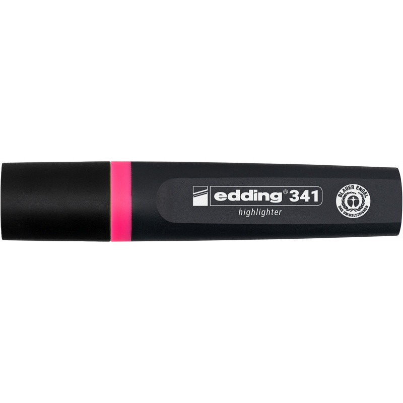 Zakreślacz e-341 EDDING, 2-5mm, różowy