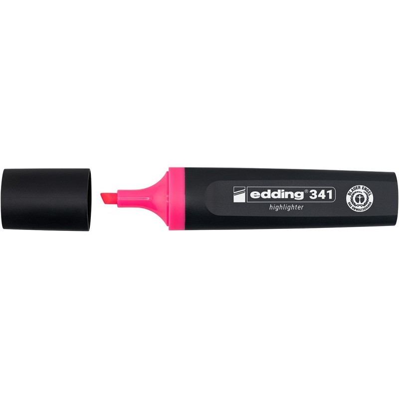 Zakreślacz e-341 EDDING, 2-5mm, różowy