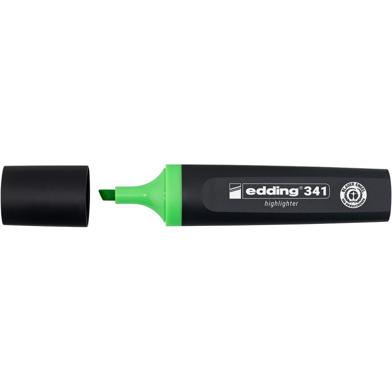 Zakreślacz e-341 EDDING, 2-5mm, jasnozielony