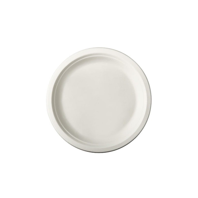 TALERZ Z TRZCINY CUKROWEJ 23cm A50 