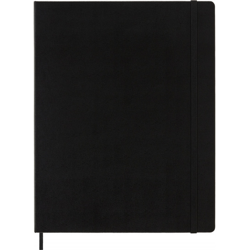 Notes MOLESKINE Classic, XXL, 21,6x27,9cm, w linie, twarda oprawa, czarny, 192 strony