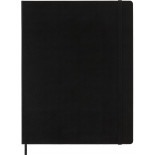 Notes MOLESKINE Classic, XXL, 21,6x27,9cm, w linie, twarda oprawa, czarny, 192 strony